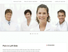 Tablet Screenshot of leftsideinpain.com